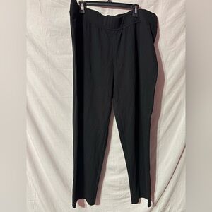CJ Banks Relaxed Black Pants